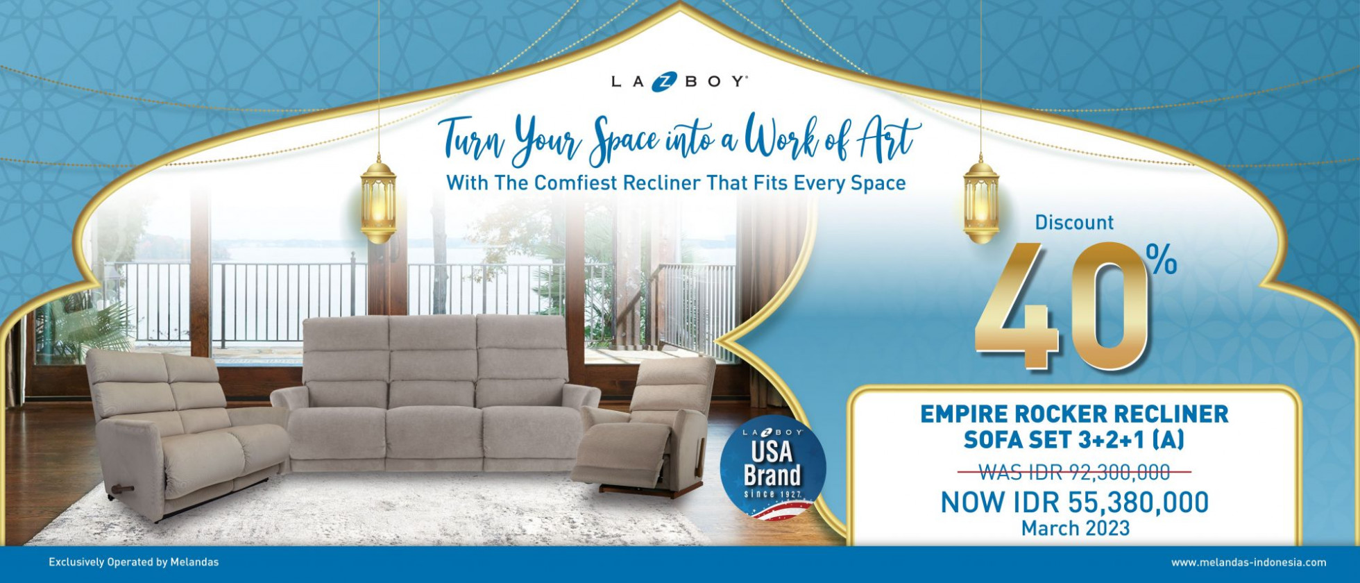Turn Your Space into a Work of Art and prepare your home to welcome the month of Ramadan.