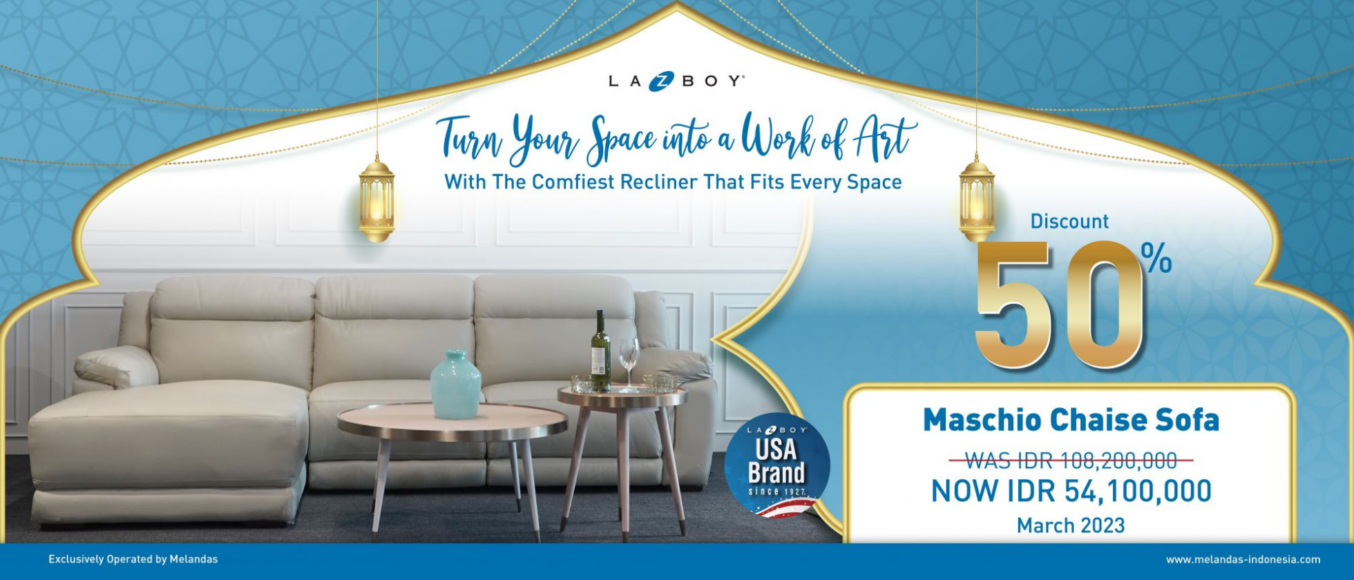 Turn Your Space into a Work of Art and prepare your home to welcome the month of Ramadan.